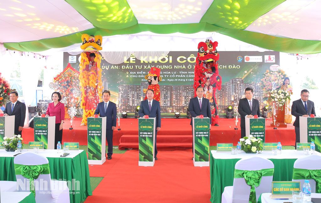 Khởi công Dự án đầu tư xây dựng nhà ở xã hội Bích Đào 1 11-2ffc